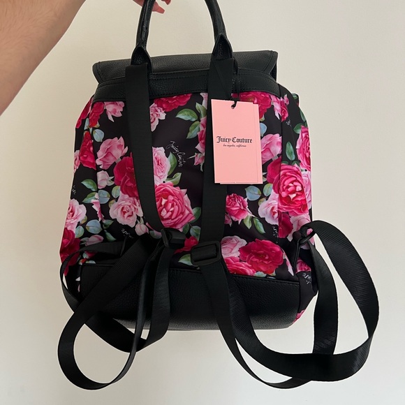 Juicy Couture Floral Backpack - Picture 6 of 7